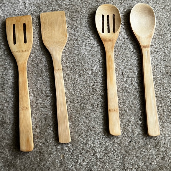 NEW Basic Essentials Wooden Spoon Set - Picture 2 of 2